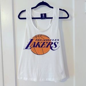 NWOT Lakers Tank Top Ladies Large